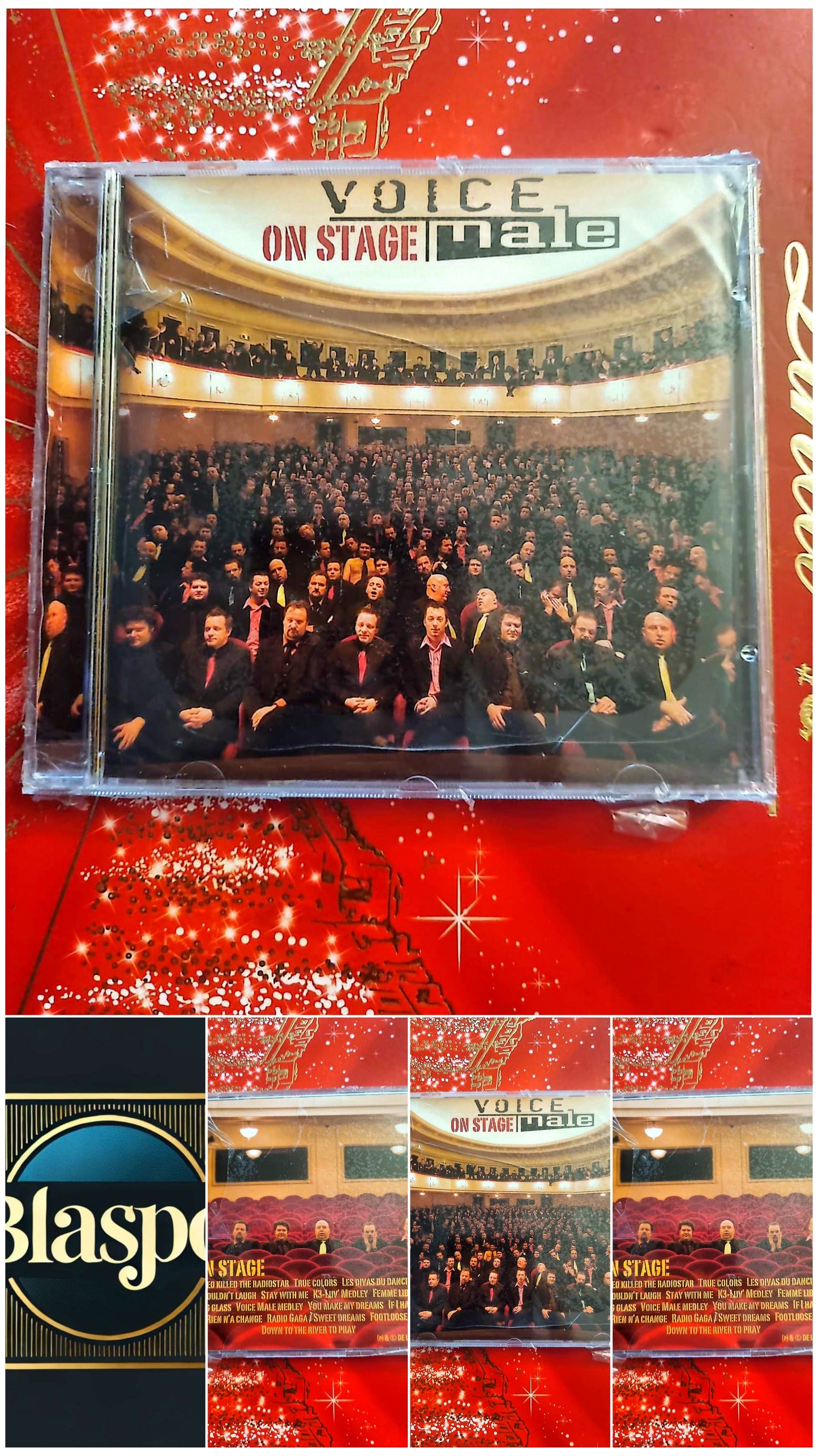Voice On Stage – Male – Live Vocal Show – CD Compilation