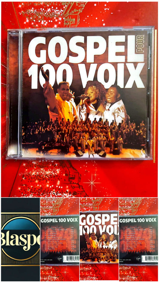 Gospel pour 100 Voix – Chœurs Gospel – CD Musique Spirituelle