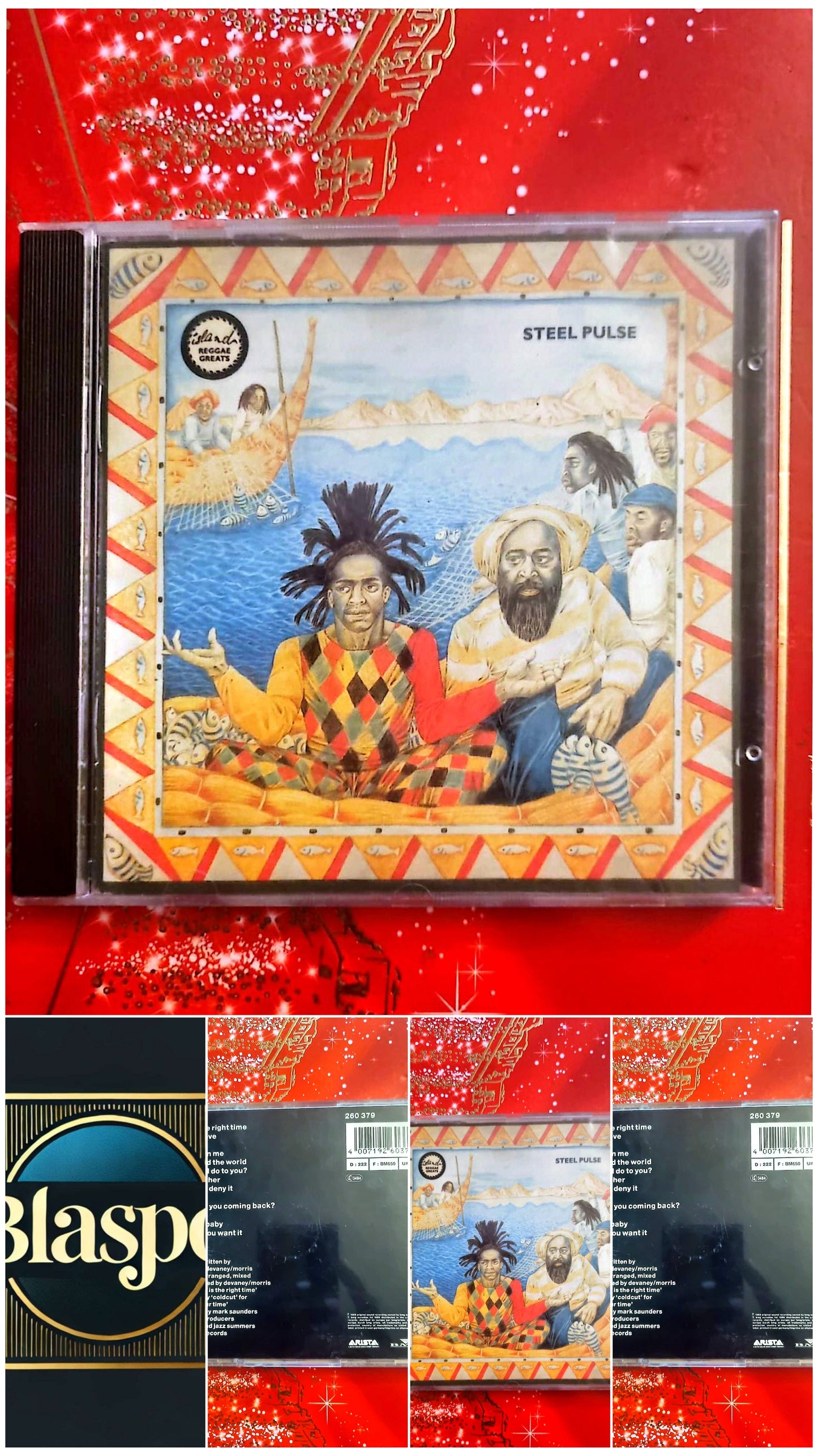 CD Steel Pulse – Album Studio – Reggae Roots