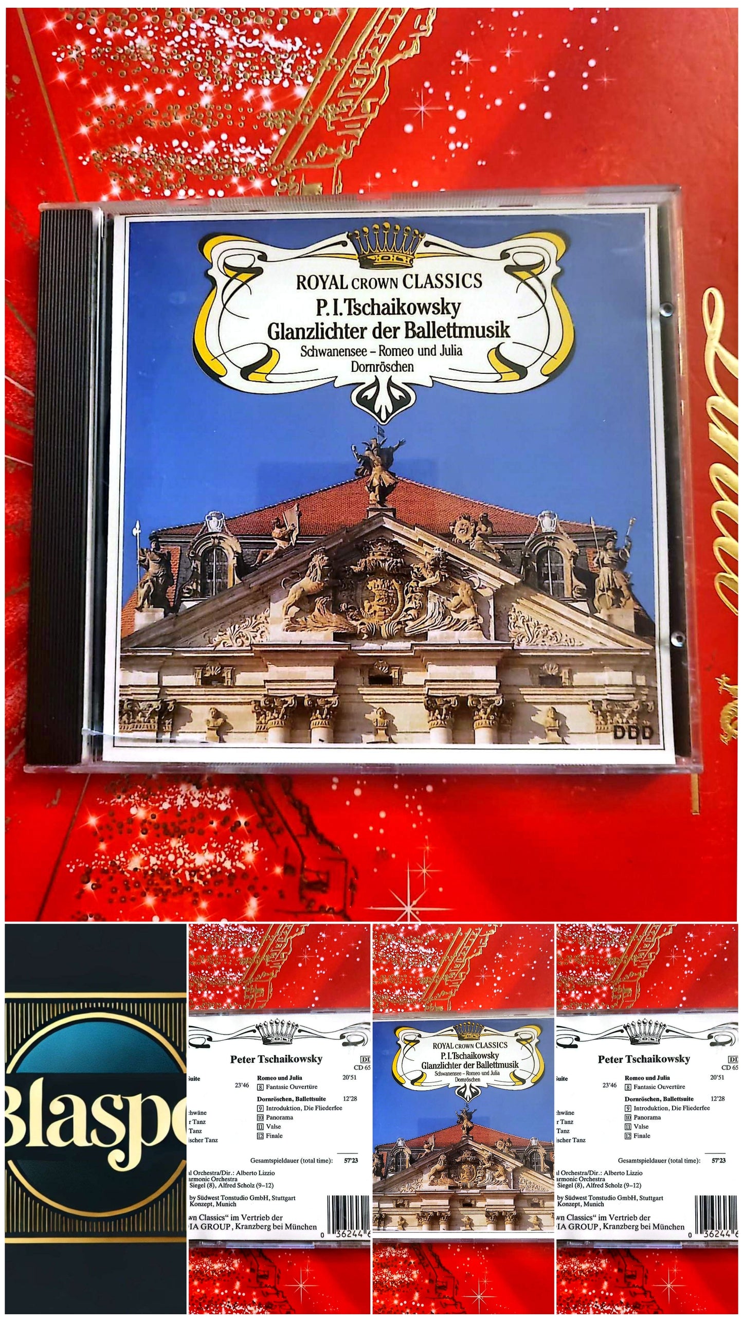 CD Tchaïkovski – Musiques de Ballet – Lac des Cygnes Roméo et Juliette – Royal Crown Classics