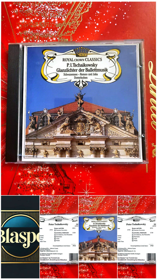 CD Tchaïkovski – Musiques de Ballet – Lac des Cygnes Roméo et Juliette – Royal Crown Classics