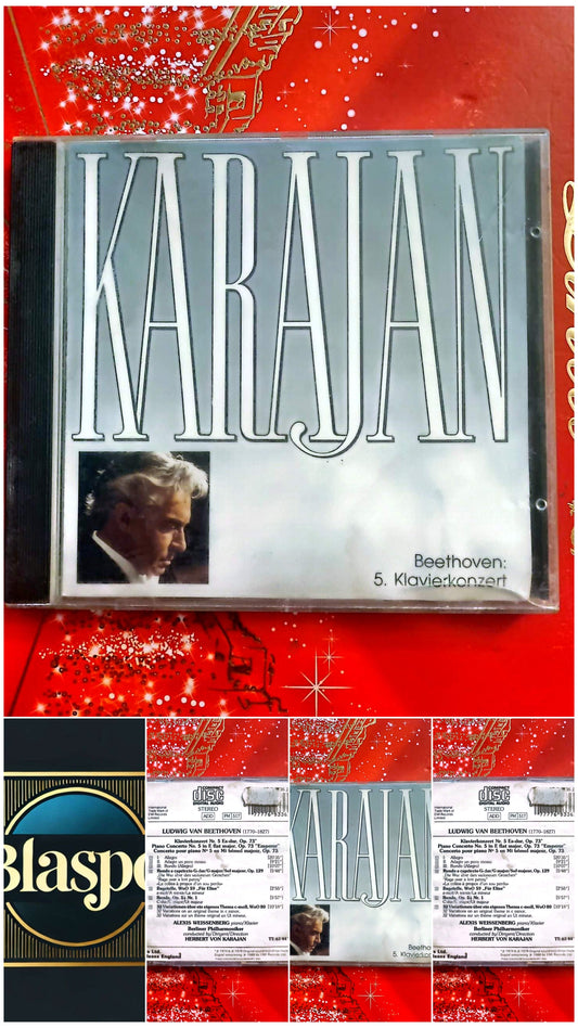CD Beethoven – Concerto pour piano n°5 L’Empereur – Karajan – Berliner Philharmoniker