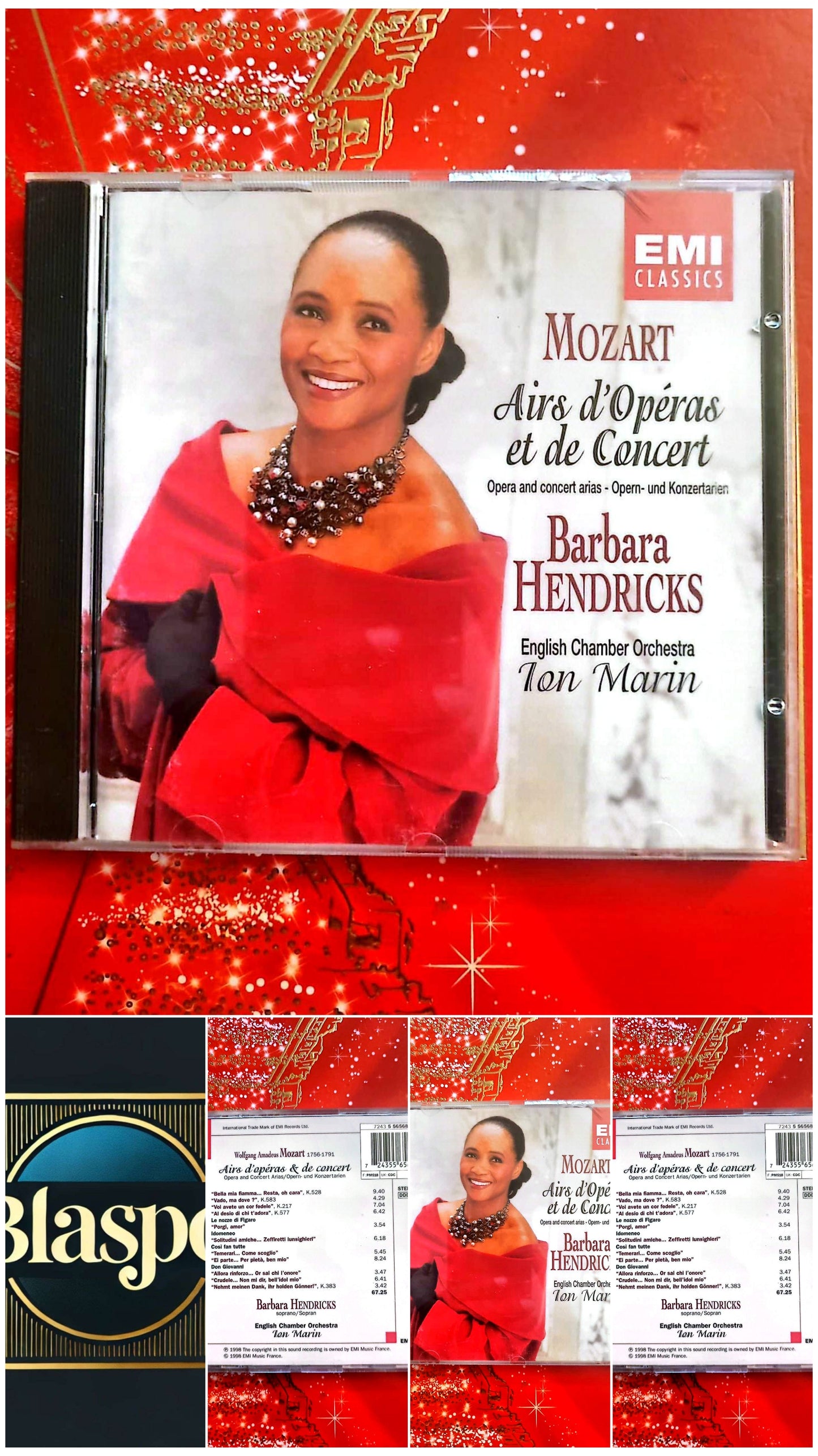 CD Mozart – Airs d’opéras et de concert – Barbara Hendricks – EMI Classics