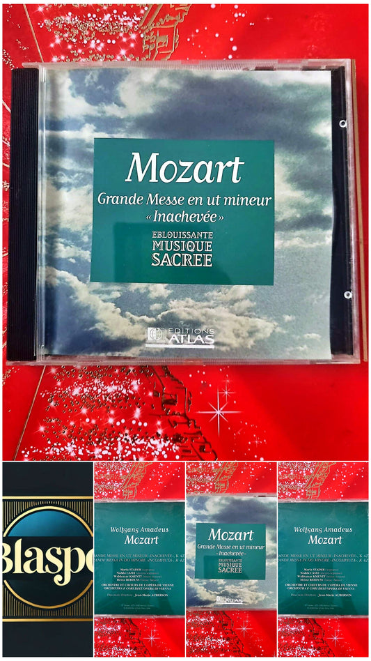 CD Mozart – Grande Messe en ut mineur K.427 Inachevée – Musique sacrée