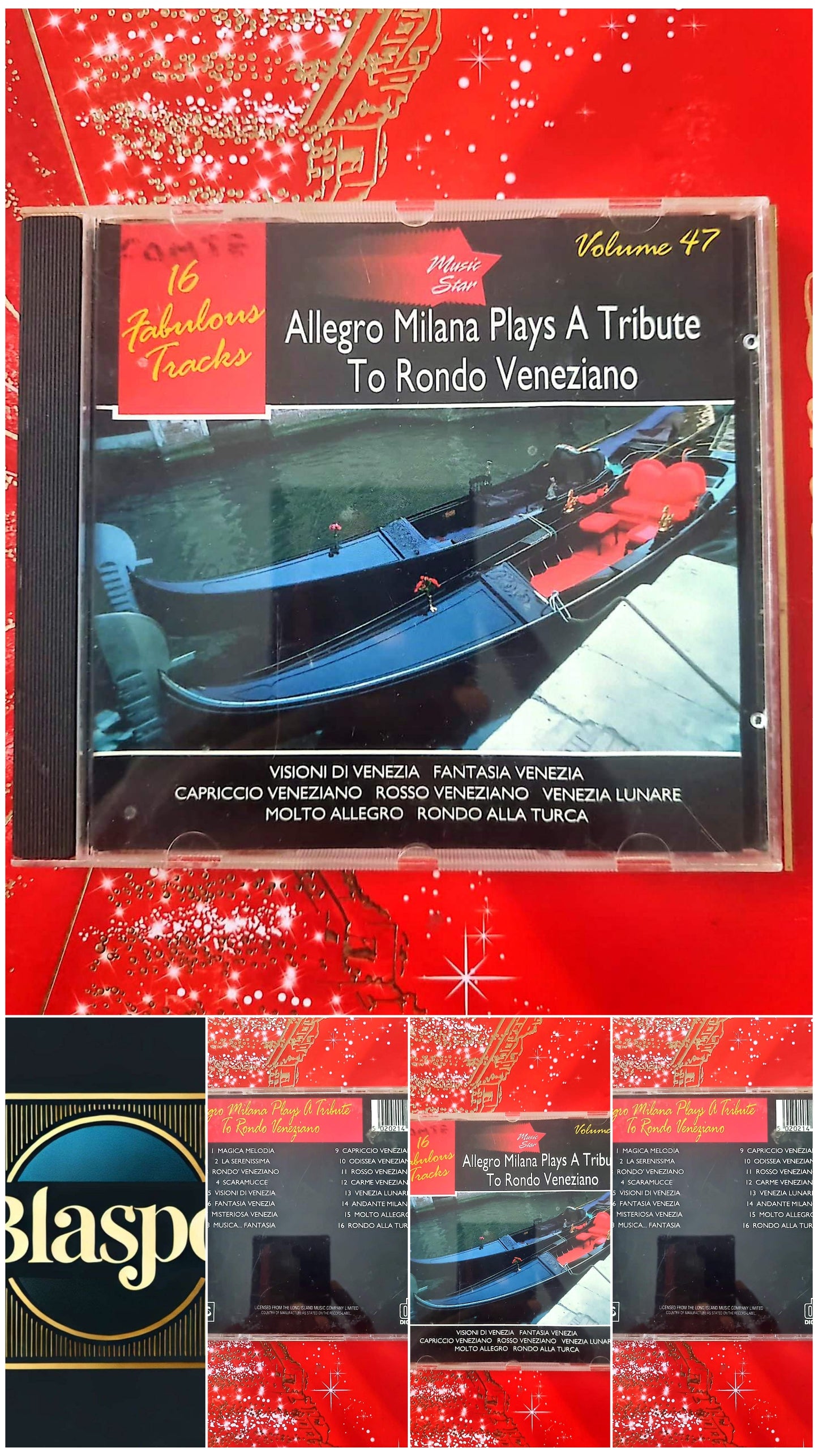 CD Allegro Milana – Tribute to Rondo Veneziano – Volume 47