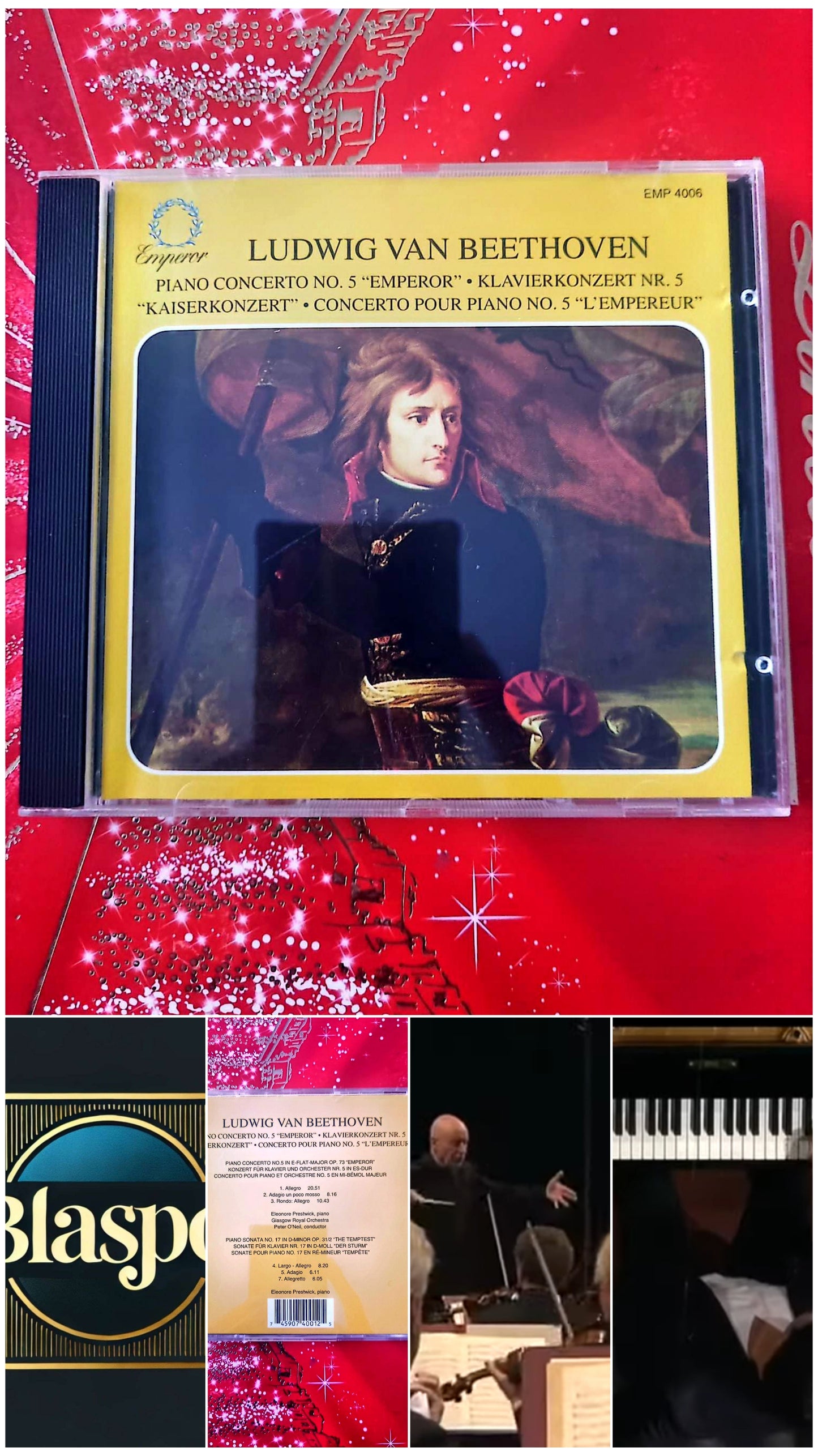 CD Beethoven – Concerto pour piano n°5 “Empereur” – Piano Concerto No. 5