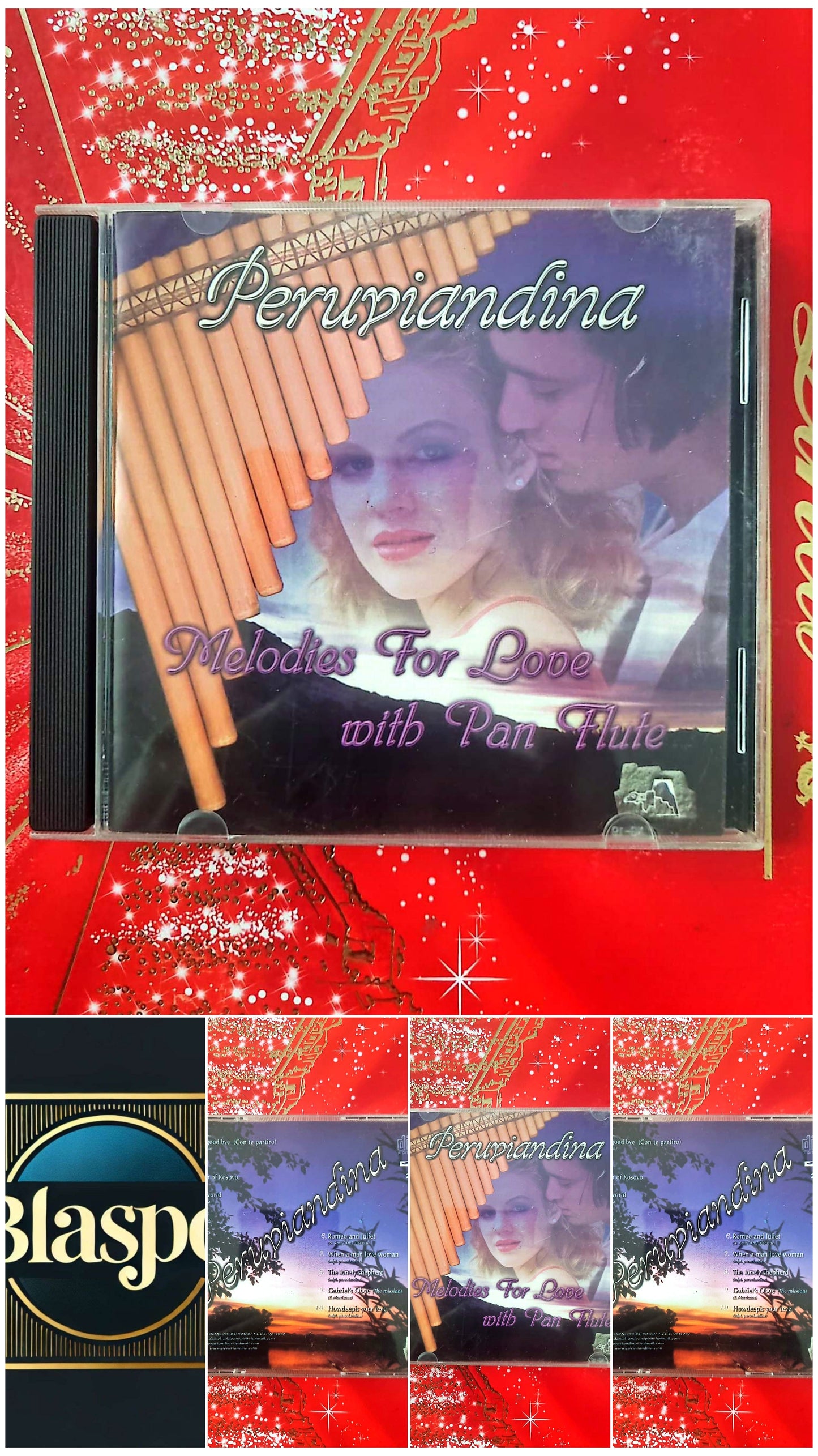 CD Penpiandina – Melodies for Love – Pan Flute – Musique instrumentale