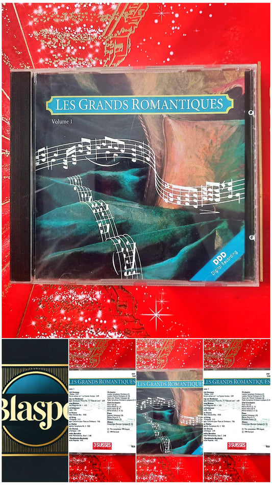 CD Les Grands Romantiques – Volume 1 – Musique classique – Compilation