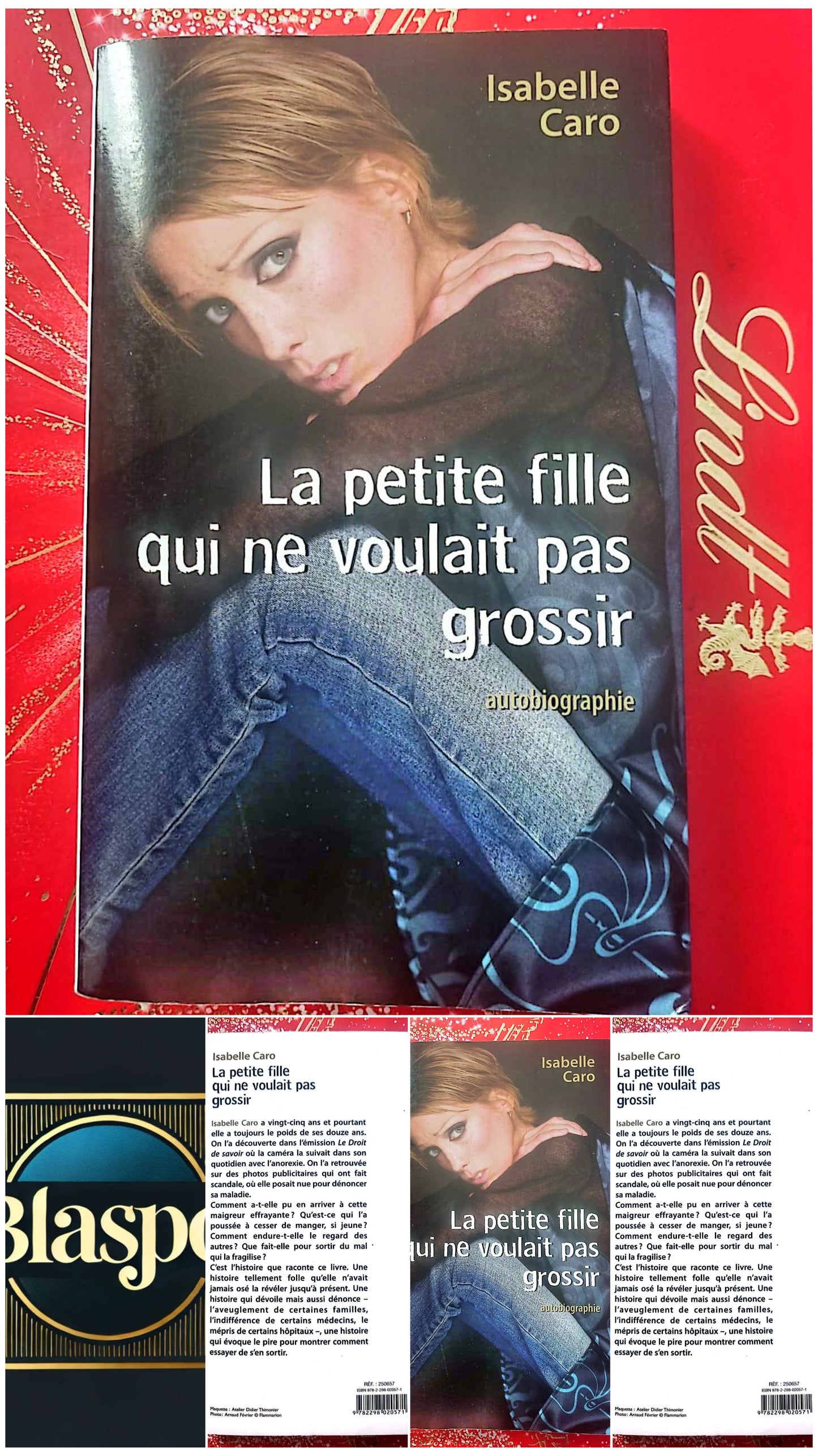 Livre autobiographie La petite fille qui ne voulait pas grossir – Isabelle Caro