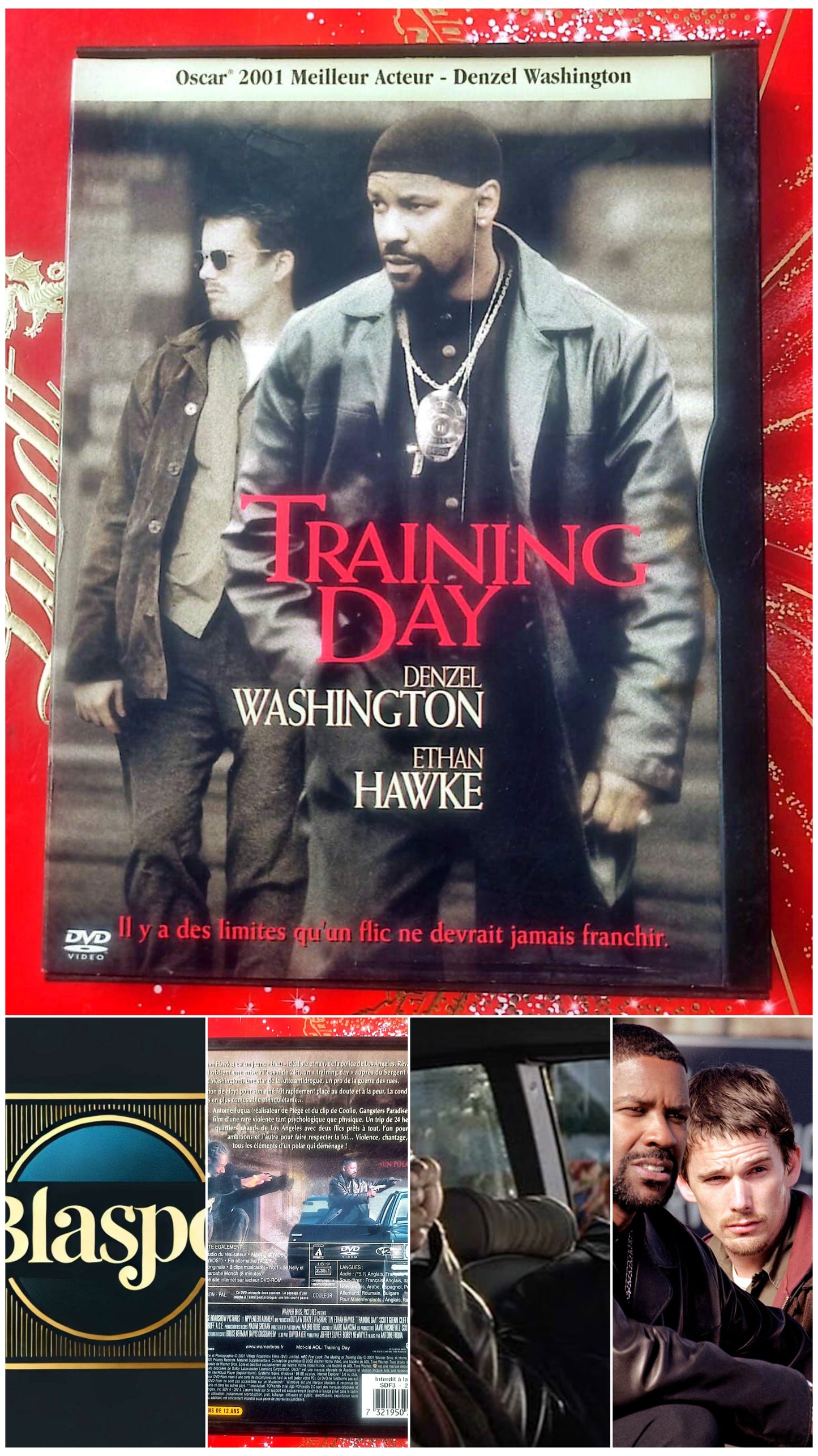 Training Day – Denzel Washington, Ethan Hawke – DVD Film Policier Thriller