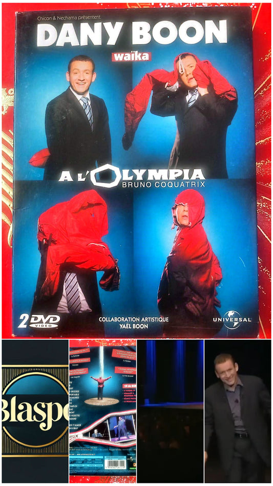 Dany Boon – Waïka à l’Olympia – DVD Spectacle Humour – 2 DVD