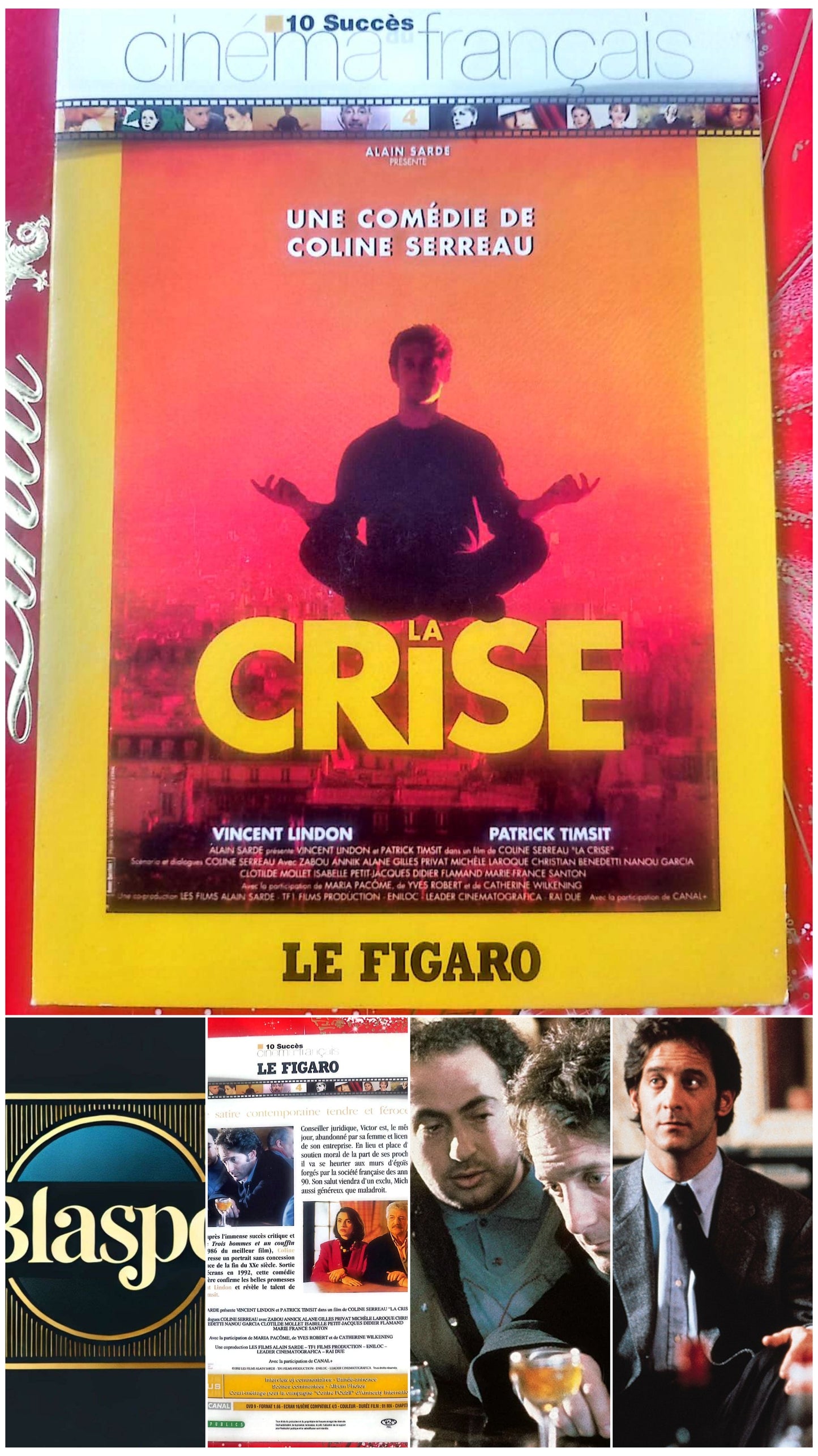 La Crise – Coline Serreau – Vincent Lindon, Patrick Timsit – DVD Comédie Française