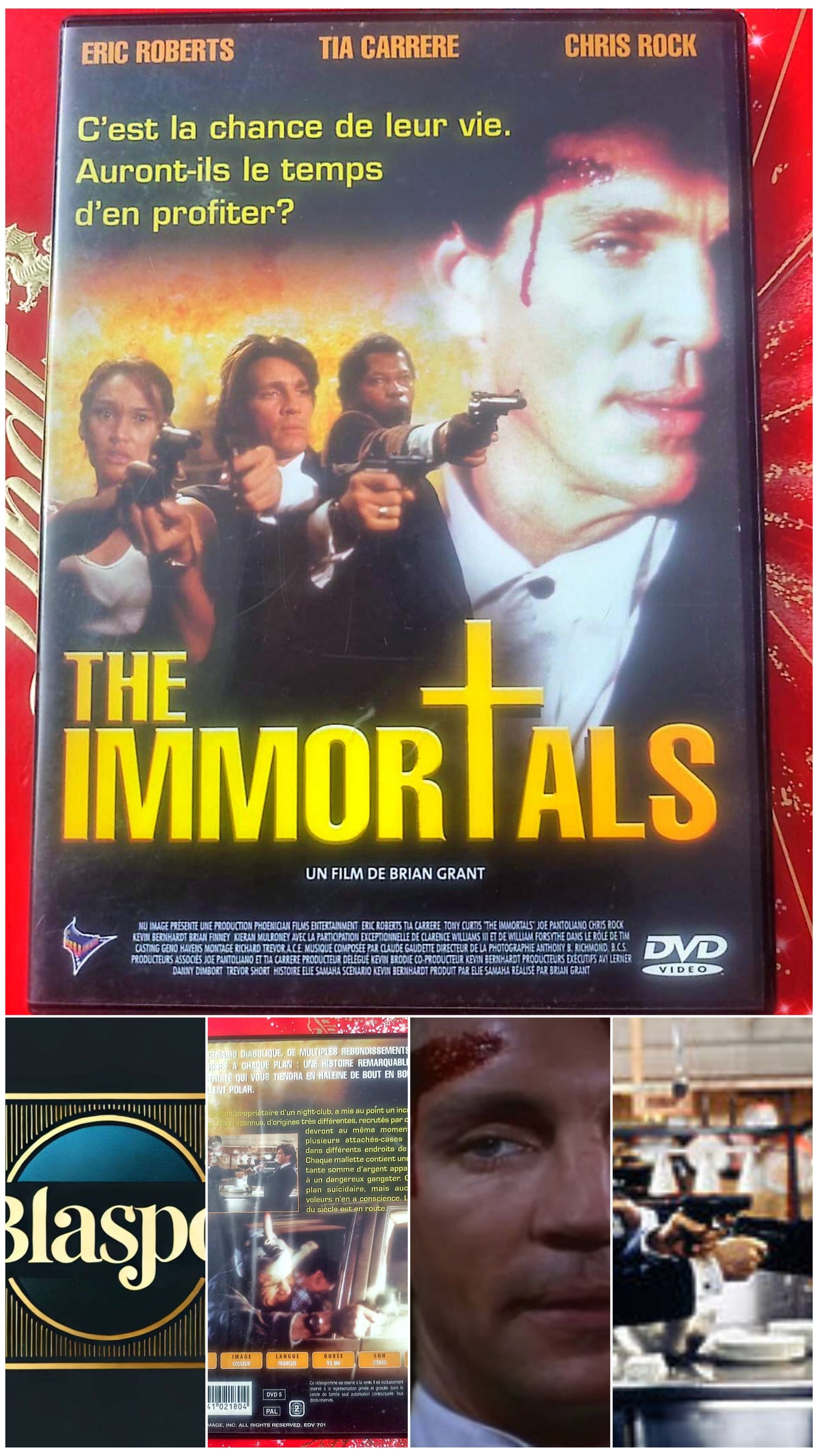 The Immortals – Eric Roberts, Tia Carrere, Chris Rock – DVD Thriller Policier