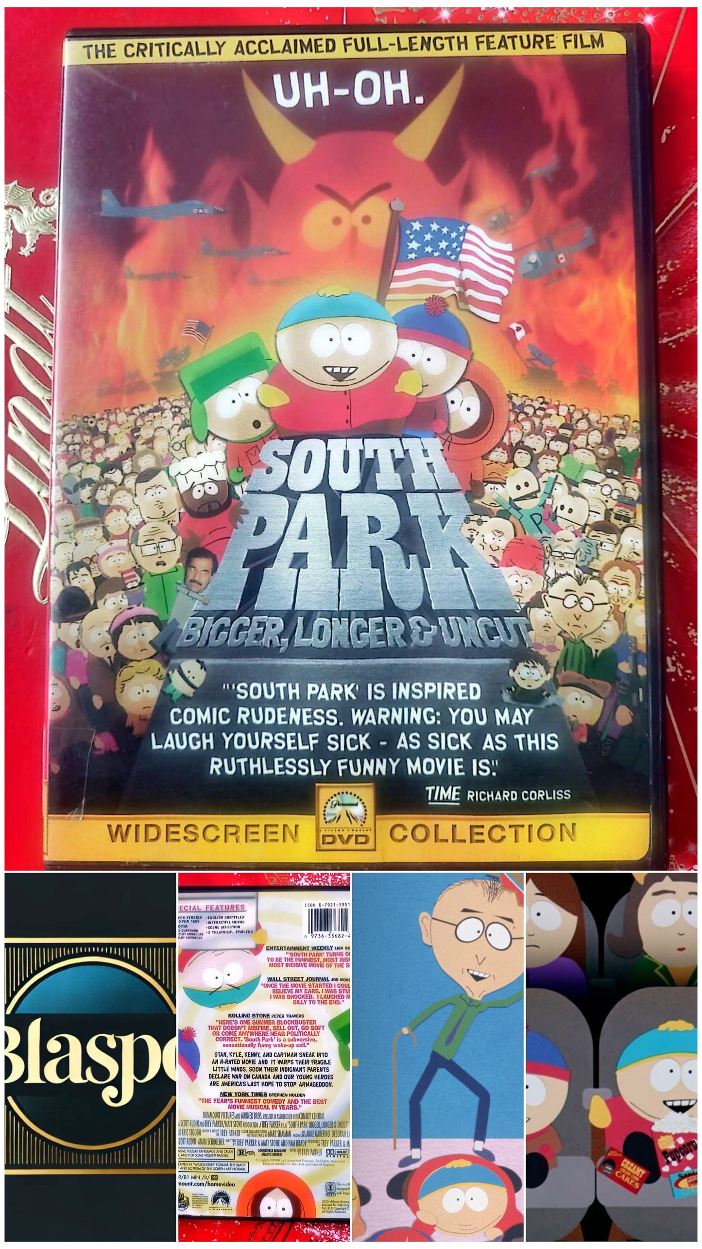 South Park – Bigger, Longer & Uncut – Film Animation Culte – DVD Zone 1