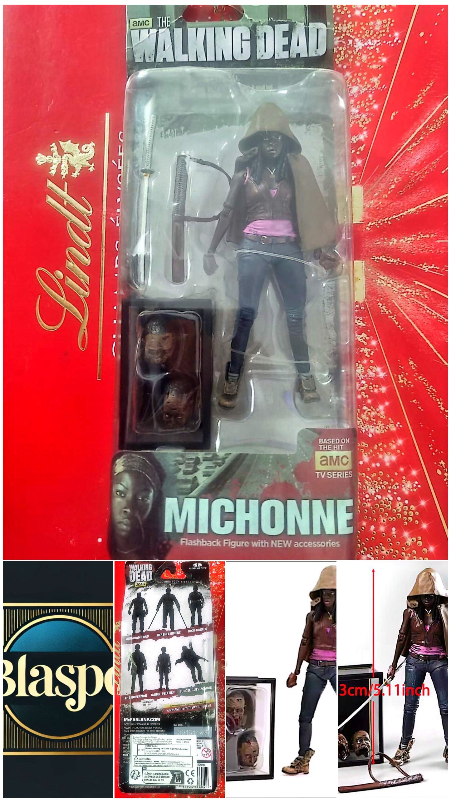 The Walking Dead – Figurine Michonne – McFarlane Toys – Série AMC – Figurine Articulée Collection