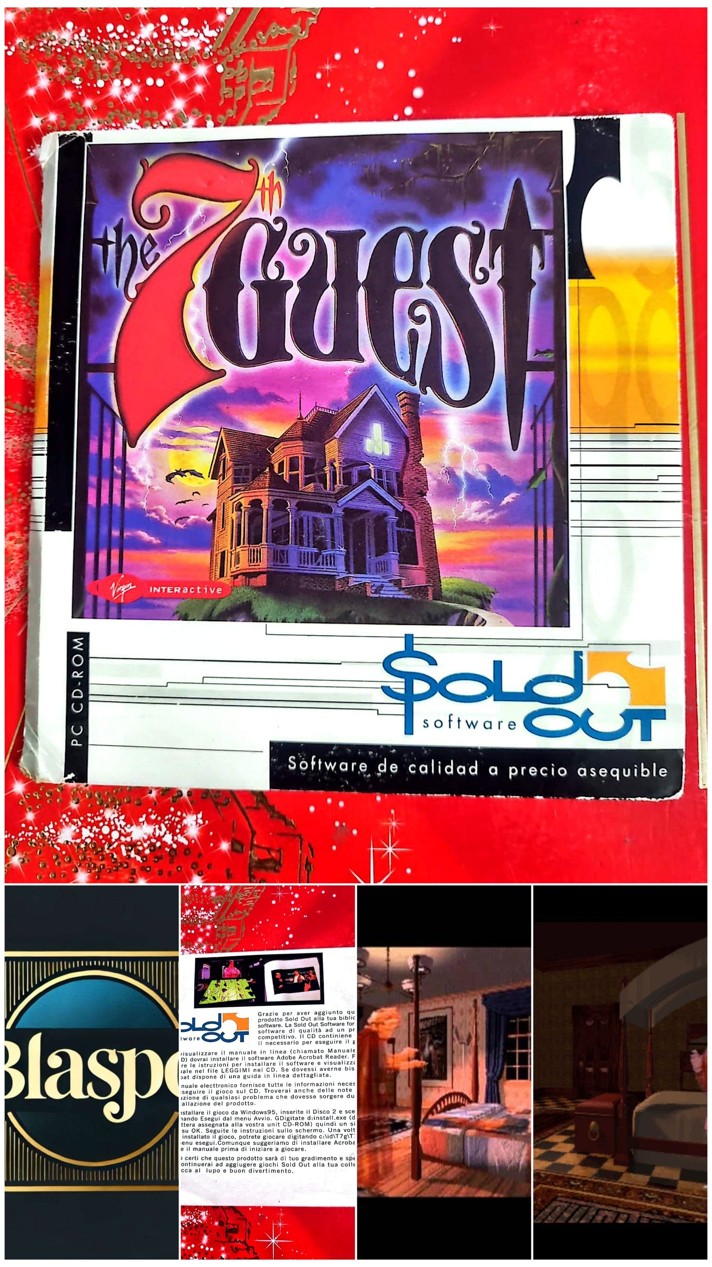 The 7th Guest – Jeu PC – CD-ROM – Aventure & Enigmes