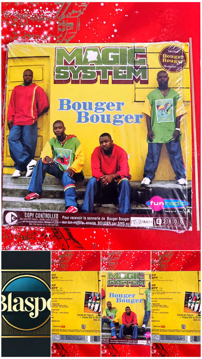 Magic System – Bouger Bouger – CD Single – Afro Zouglou – Audio CD