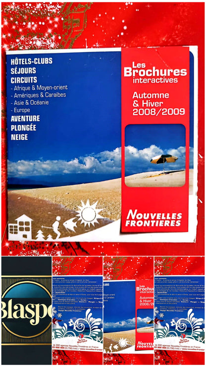 Nouvelles Frontières – Brochures Interactives Automne & Hiver 2008/2009 – CD-ROM Voyages