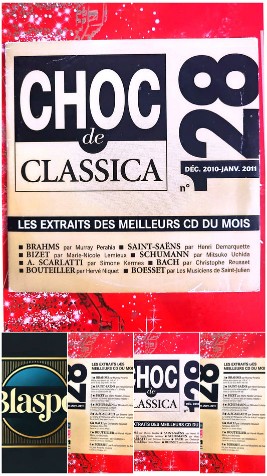 Choc de Classica n°128 – CD Compilation Classique – Brahms, Bach, Bizet