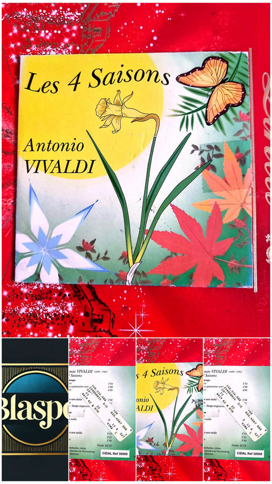 Antonio Vivaldi – Les 4 Saisons – CD Classique Musique Baroque