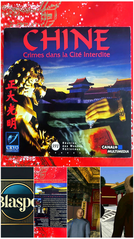 Chine – Crimes dans la Cité Interdite – Jeu d’Aventure Historique – PC CD-ROM