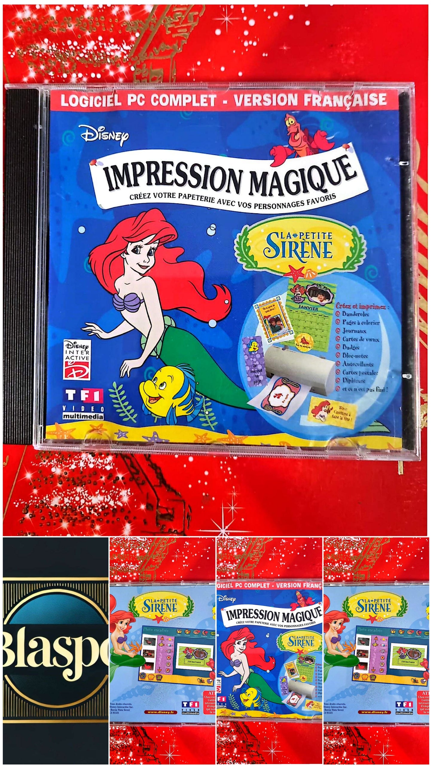 Disney Impression Magique – La Petite Sirène – Logiciel Créatif Enfant – PC