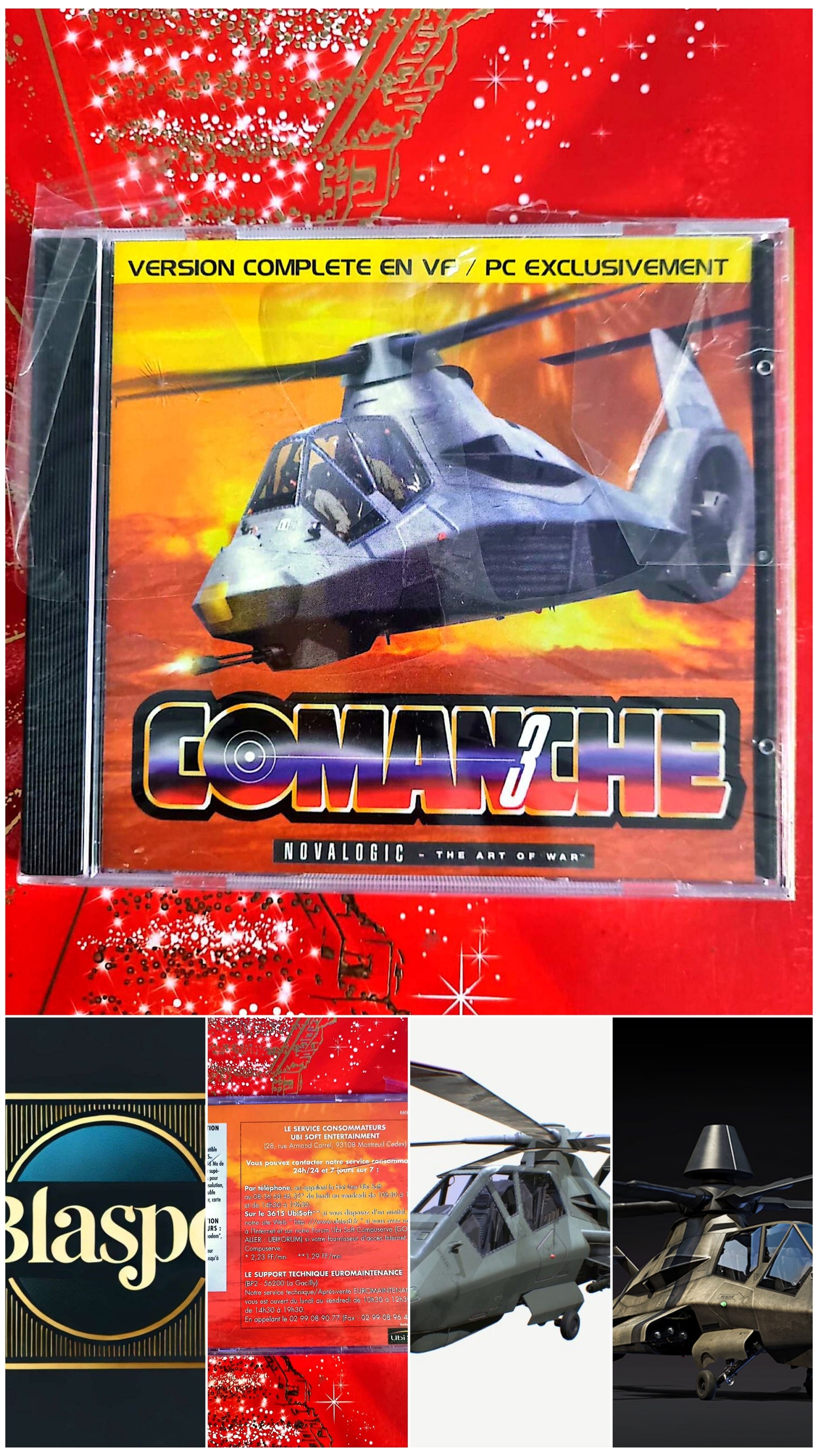 Comanche – Novalogic – Jeu PC Simulation Hélicoptère – Version Complète