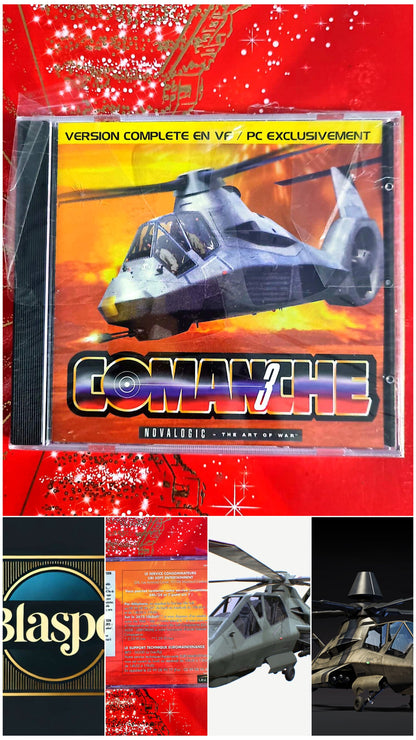Comanche – Novalogic – Jeu PC Simulation Hélicoptère – Version Complète