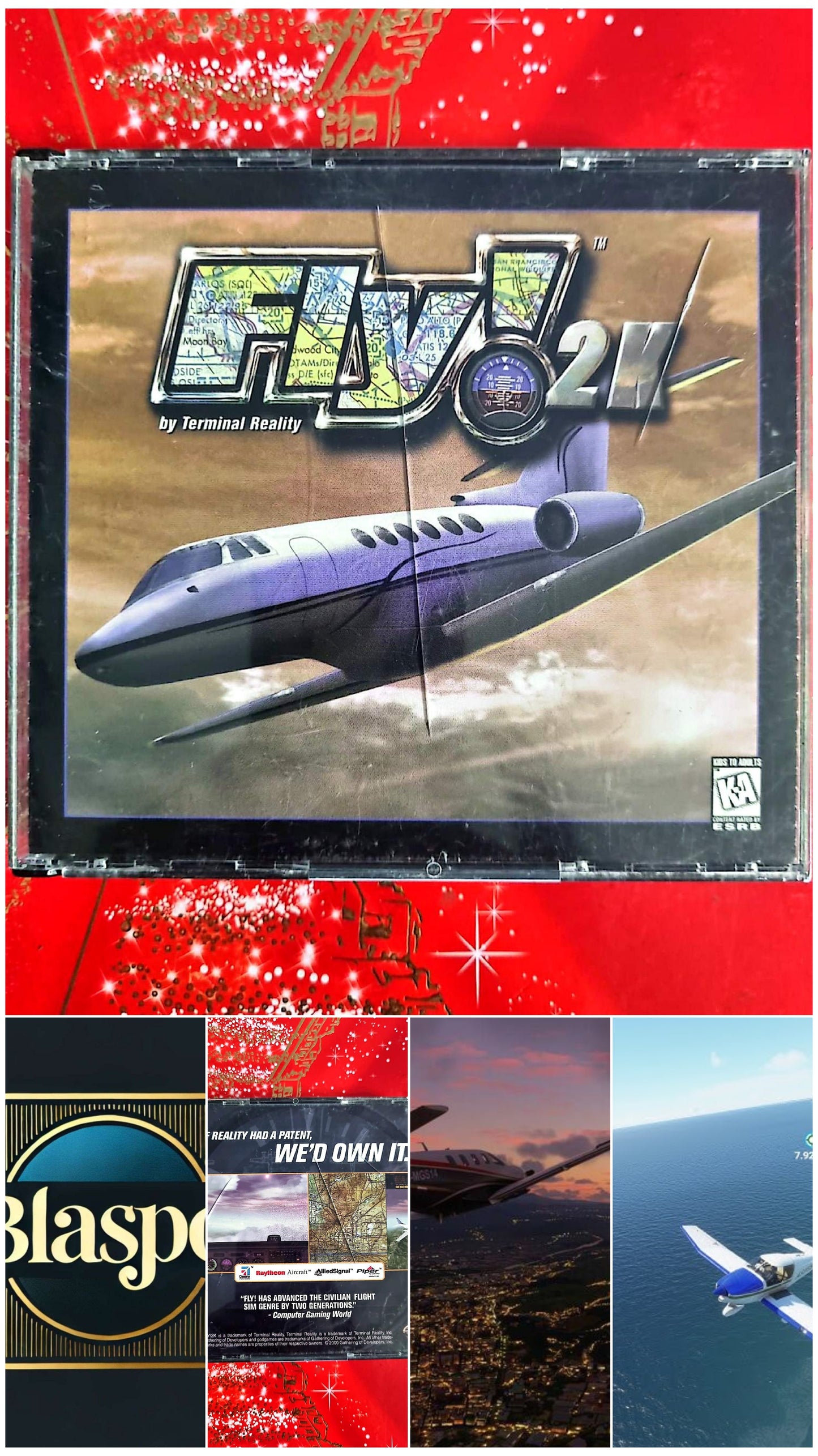 Fly! II – Terminal Reality – Simulation de Vol – Jeu PC Aviation Civile
