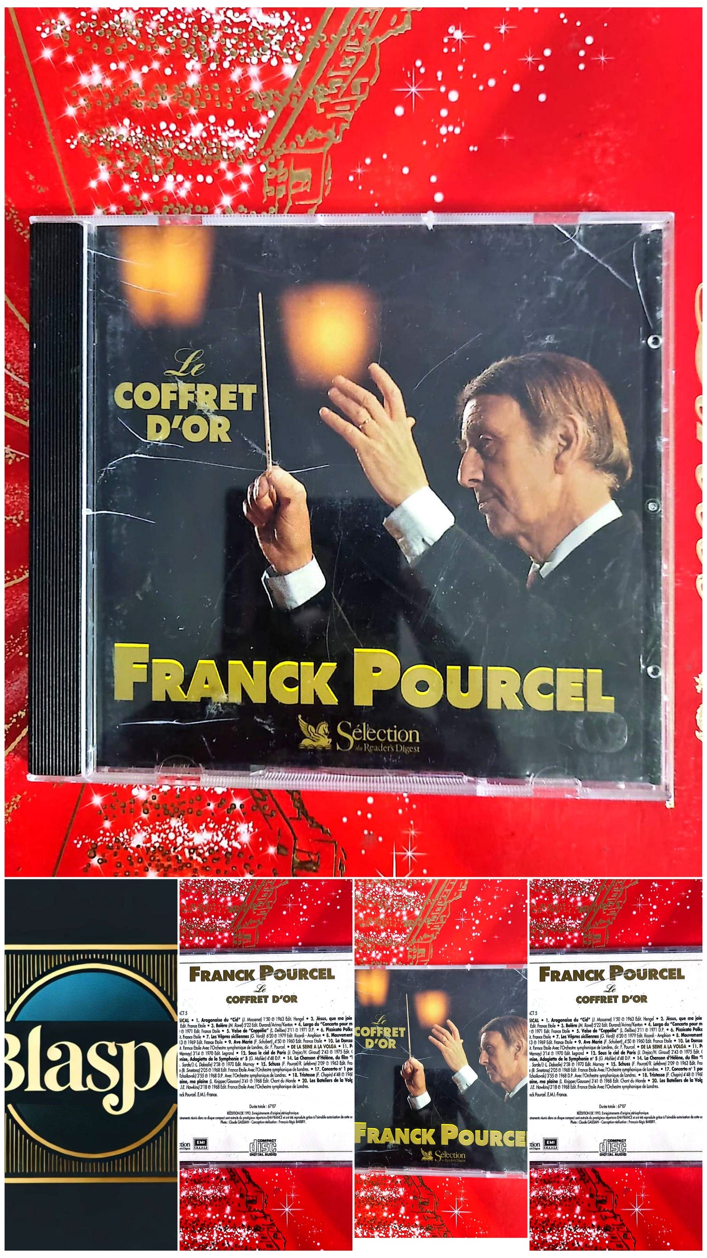 Franck Pourcel – Le Coffret d’Or – Orchestre – Coffret CD Musique Classique