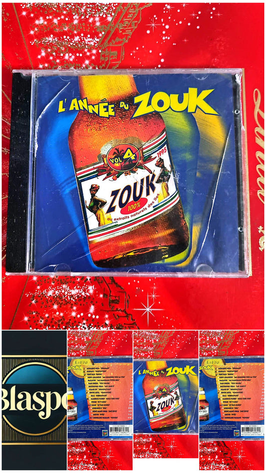 L’Année du Zouk Vol. 4 – Compilation Zouk Antillais – CD Musique Tropicale