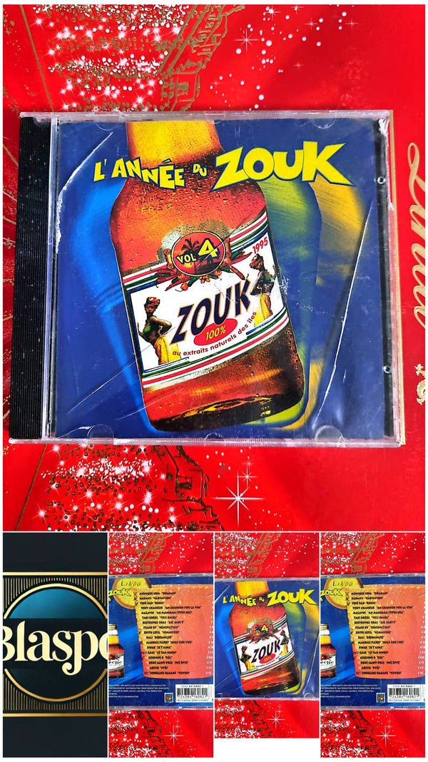 L’Année du Zouk Vol. 4 – Compilation Zouk Antillais – CD Musique Tropicale