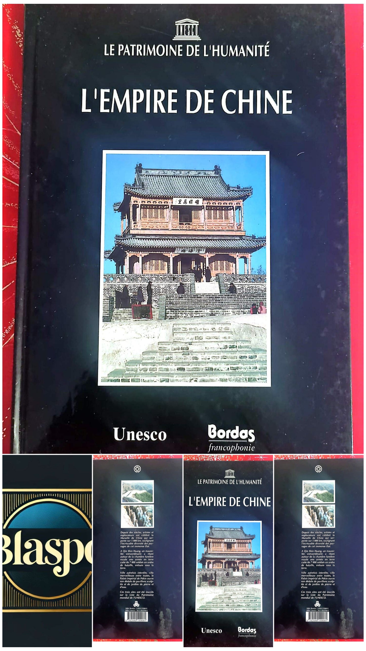 Livre Patrimoine – L’Empire de Chine – UNESCO – Bordas Francophonie