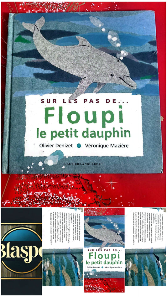 Livre Jeunesse – Sur les pas de Floupi le petit dauphin – Album illustré – Gautier-Languereau