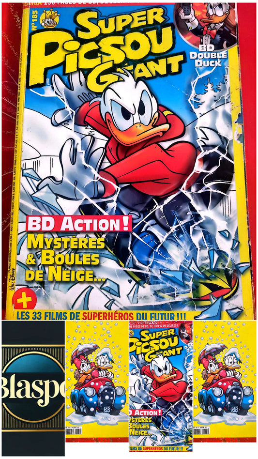 Magazine BD – Super Picsou Géant n°185 – BD Disney – Mystères & Boules de Neige