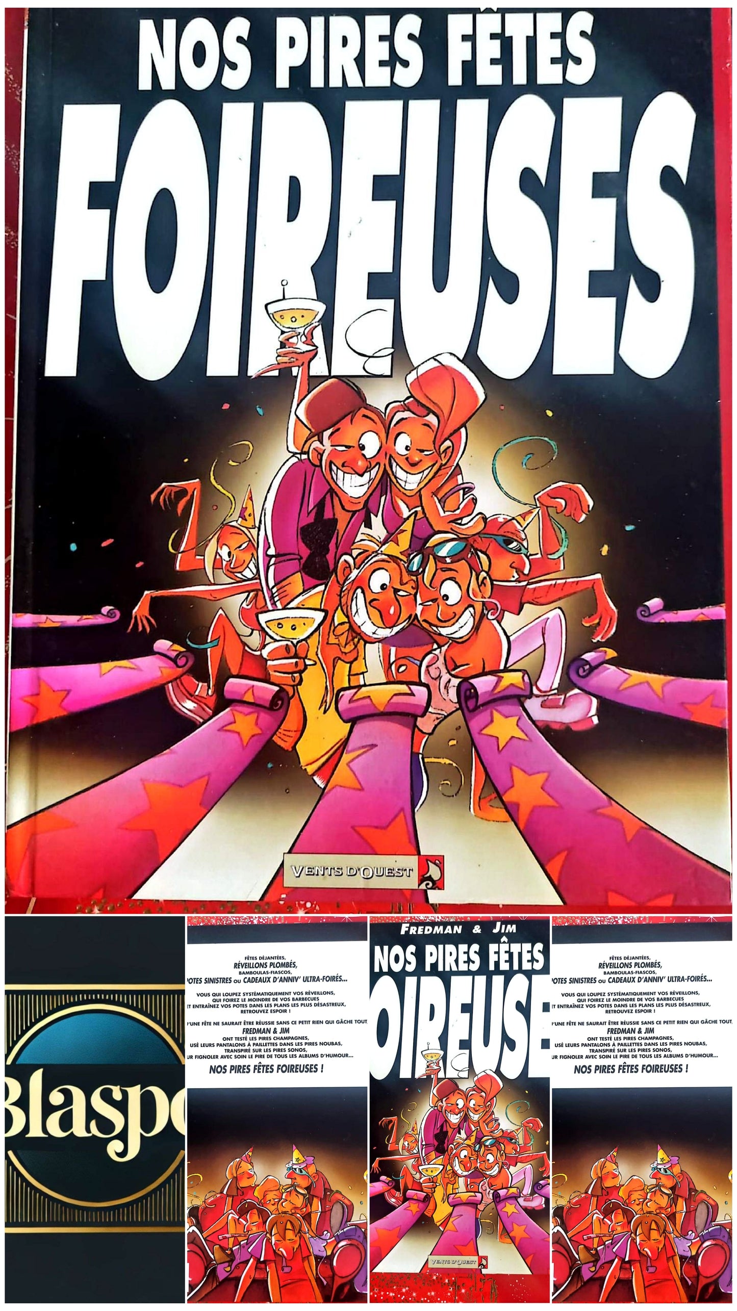 BD Humour – Nos pires fêtes foireuses – Fredman & Jim – Vents d’Ouest