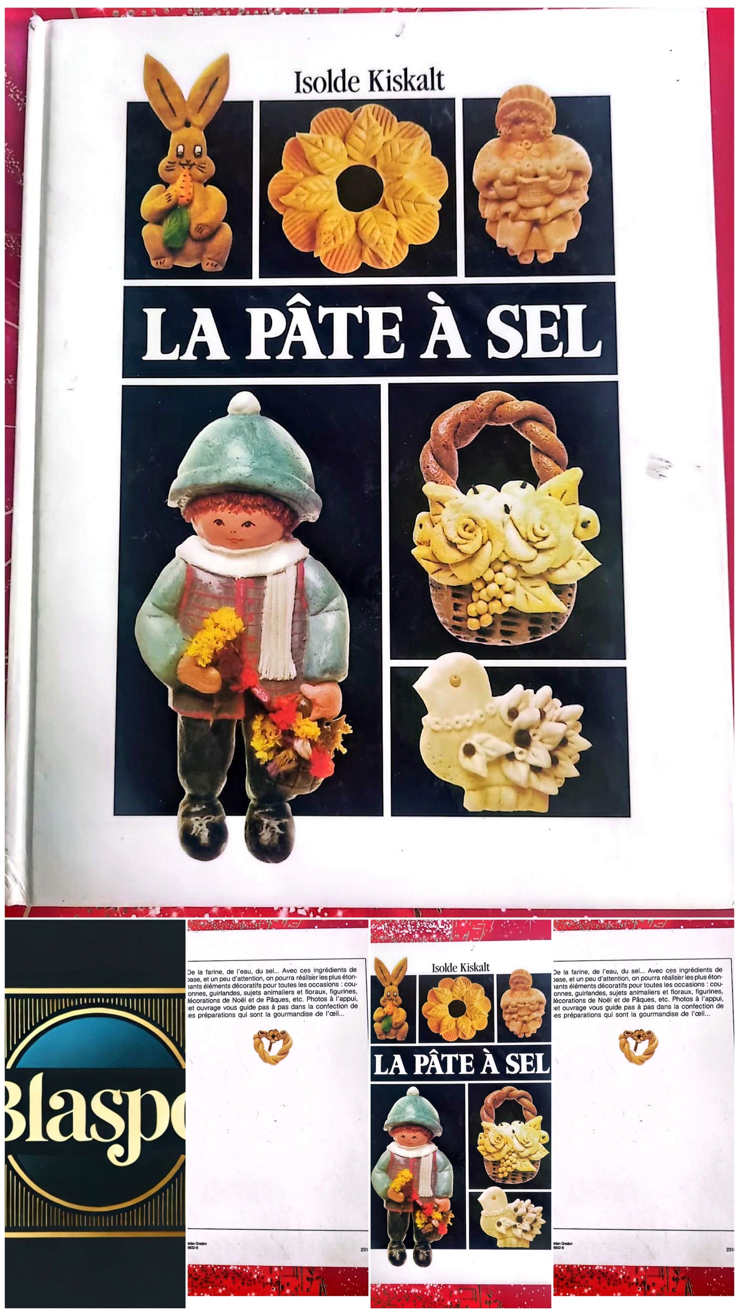 Livre Loisirs Créatifs – La pâte à sel – Isolde Kiskalt – Décorations & figurines