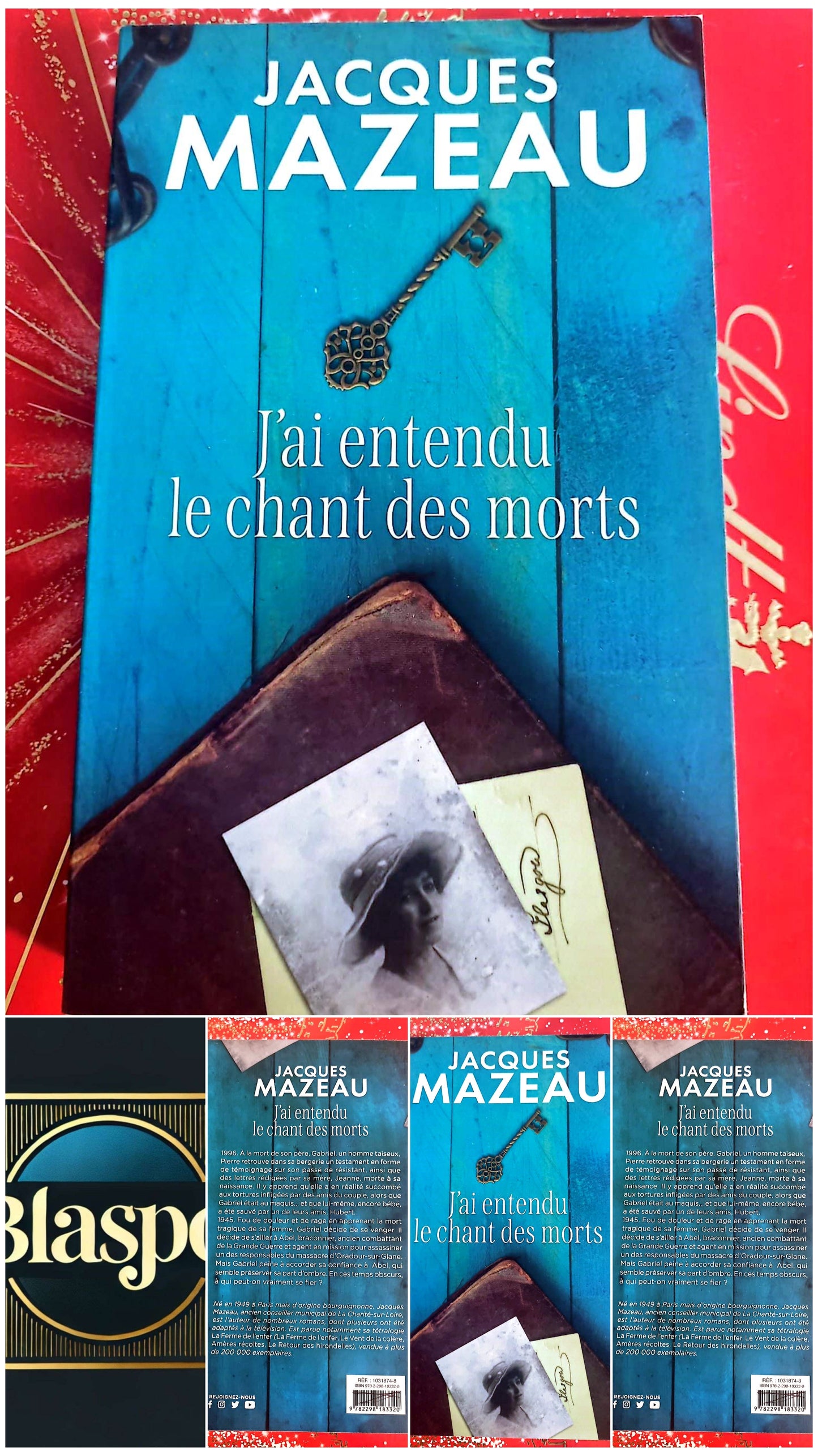 Livre Roman Historique – Jacques Mazeau – J’ai entendu le chant des morts