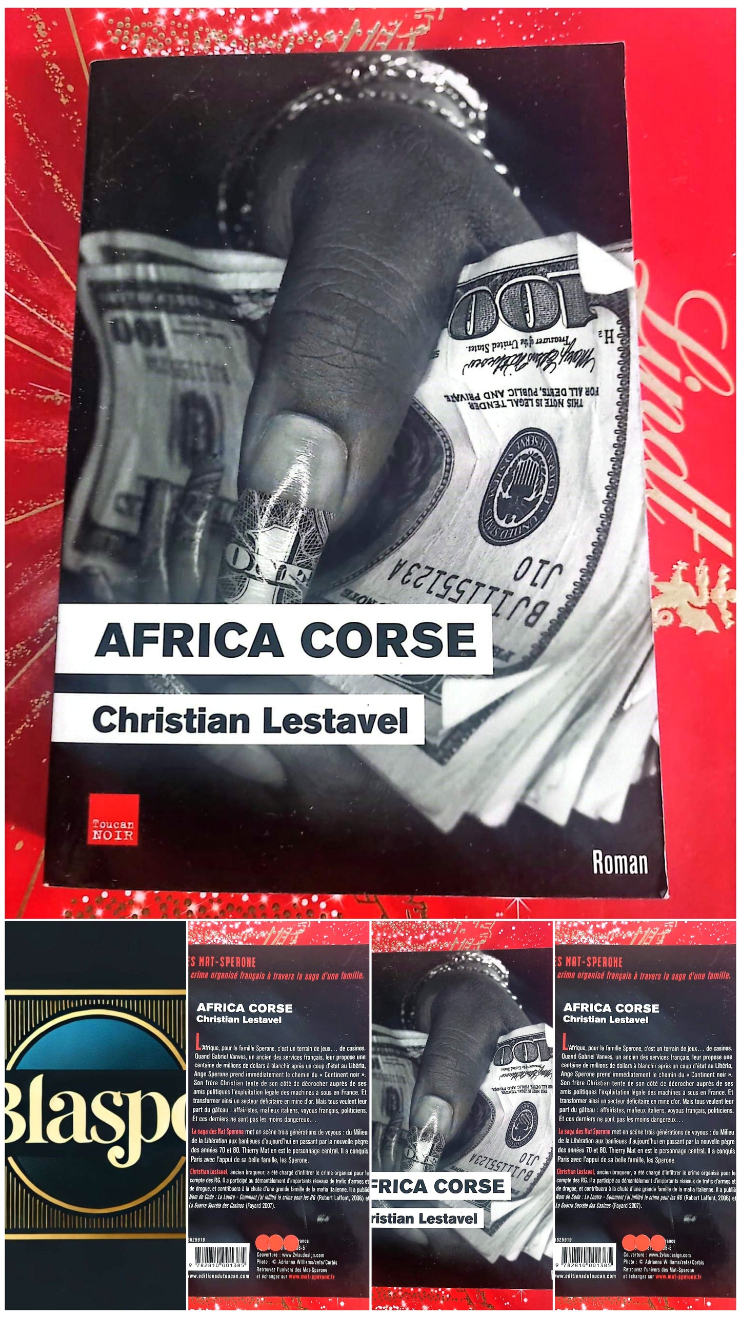 Livre Roman Noir – Christian Lestavel – Africa Corse – Les Mat-Sperone