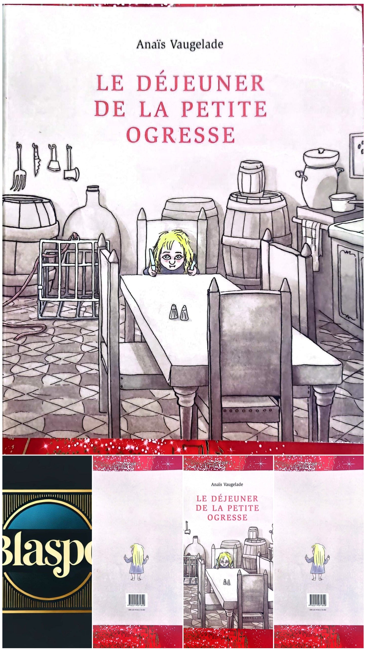 Livre Jeunesse – Anaïs Vaugelade – Le déjeuner de la petite ogresse – Album illustré enfant