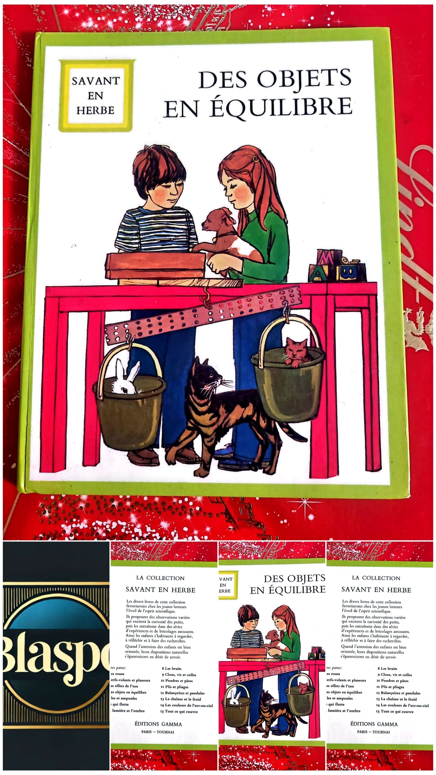 Livre Éducatif Enfant – Des objets en équilibre – Collection Savant en Herbe – Éditions Gamma