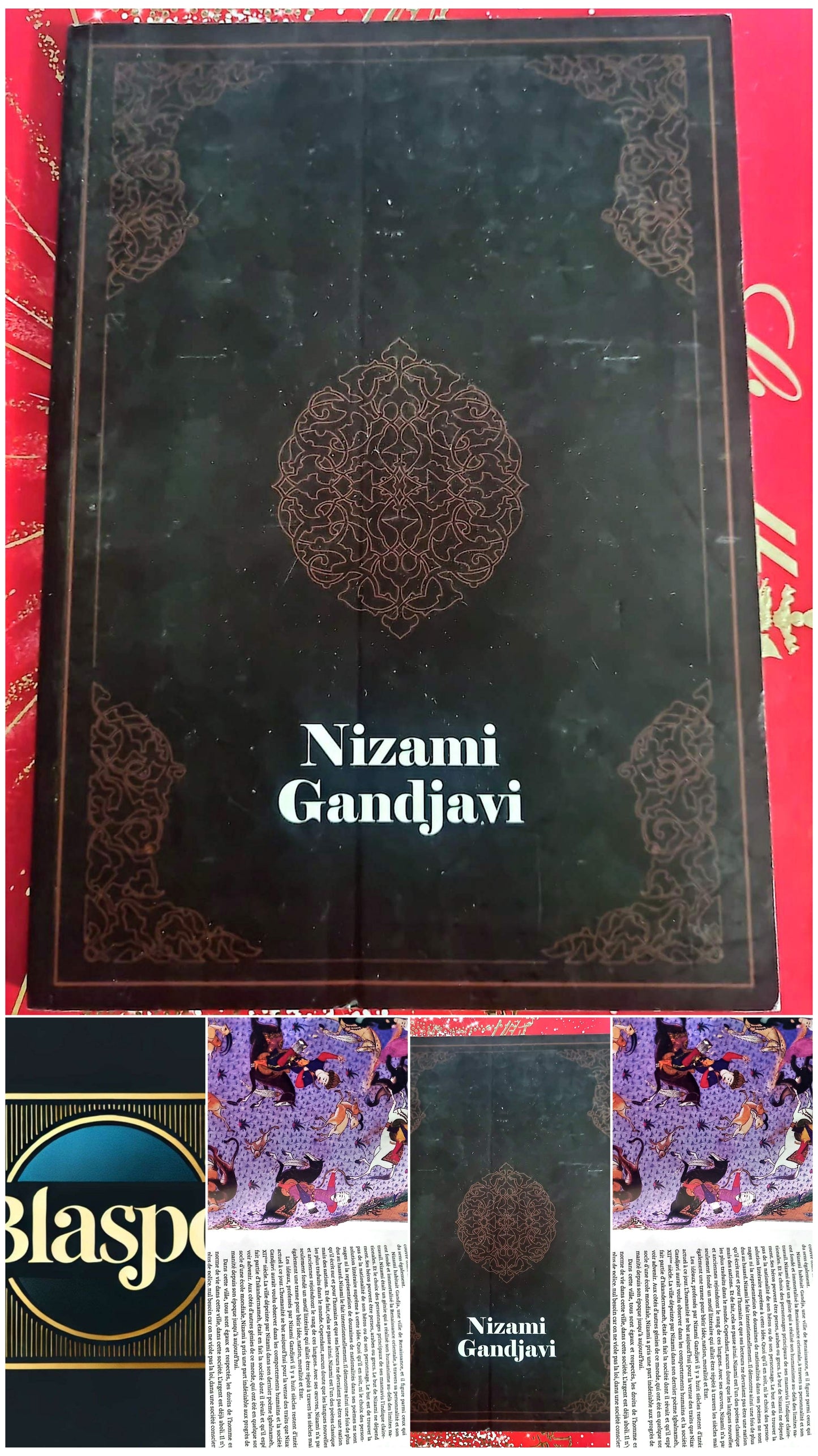 Livre Littérature Classique – Nizami Gandjavi – Œuvres – Poésie orientale