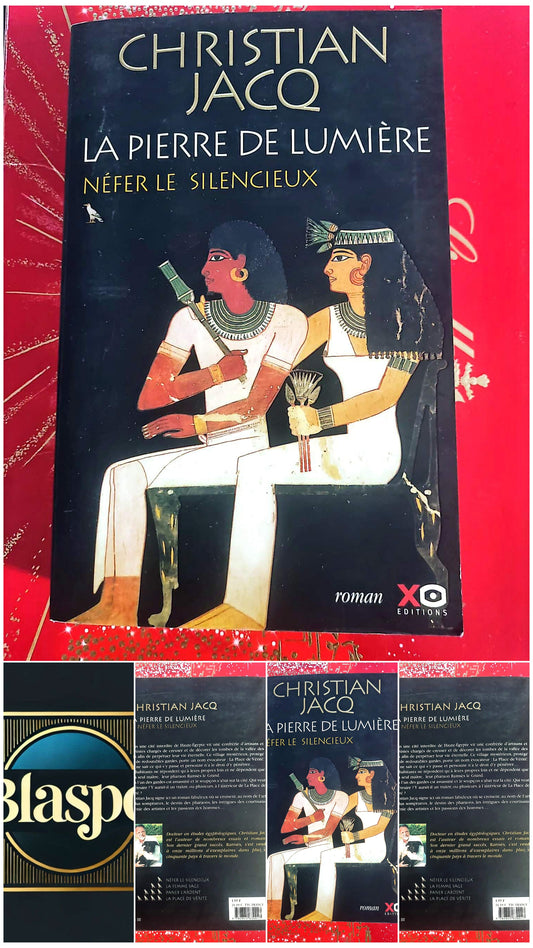 Livre Roman – Christian Jacq – La Pierre de Lumière – Néfer le Silencieux