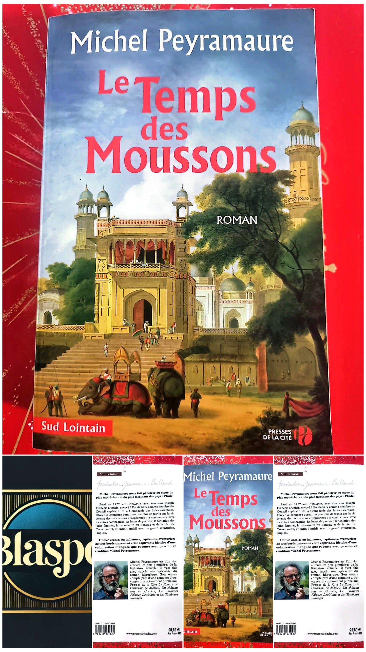 Livre Roman Historique – Michel Peyramaure – Le Temps des Moussons