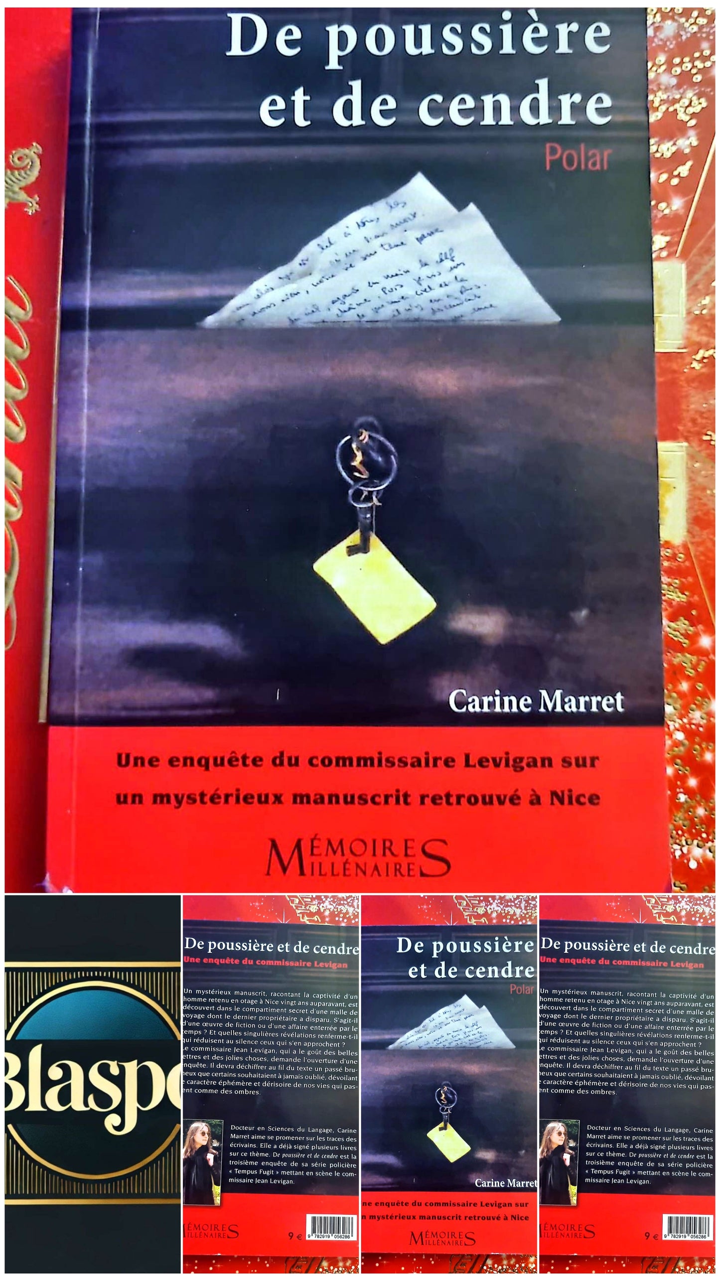 De poussière et de cendre – Carine Marret – Polar – Livre Broché