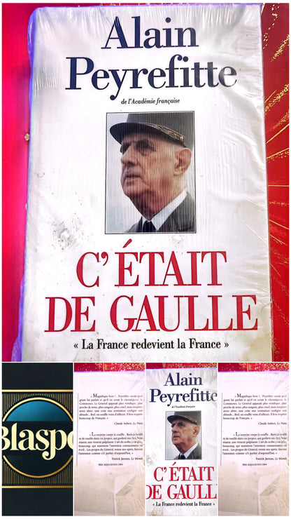 C’était de Gaulle – Alain Peyrefitte – Testimonio histórico – Libro de tapa dura