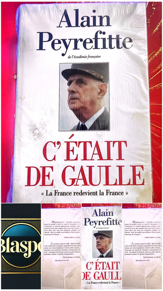 C’était de Gaulle – Alain Peyrefitte – Témoignage Historique – Livre Relié