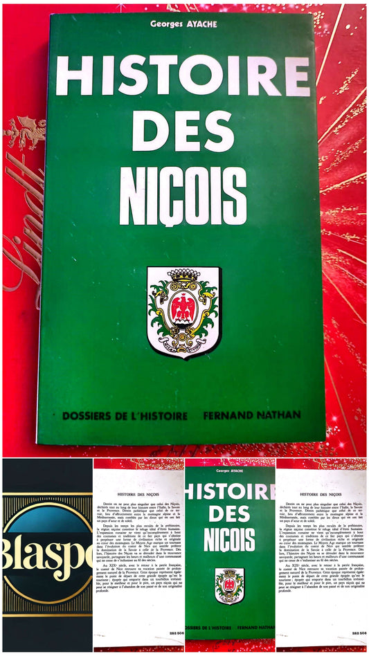 Histoire des Niçois – Georges Ayache – Livre d’Histoire Régionale – Broché