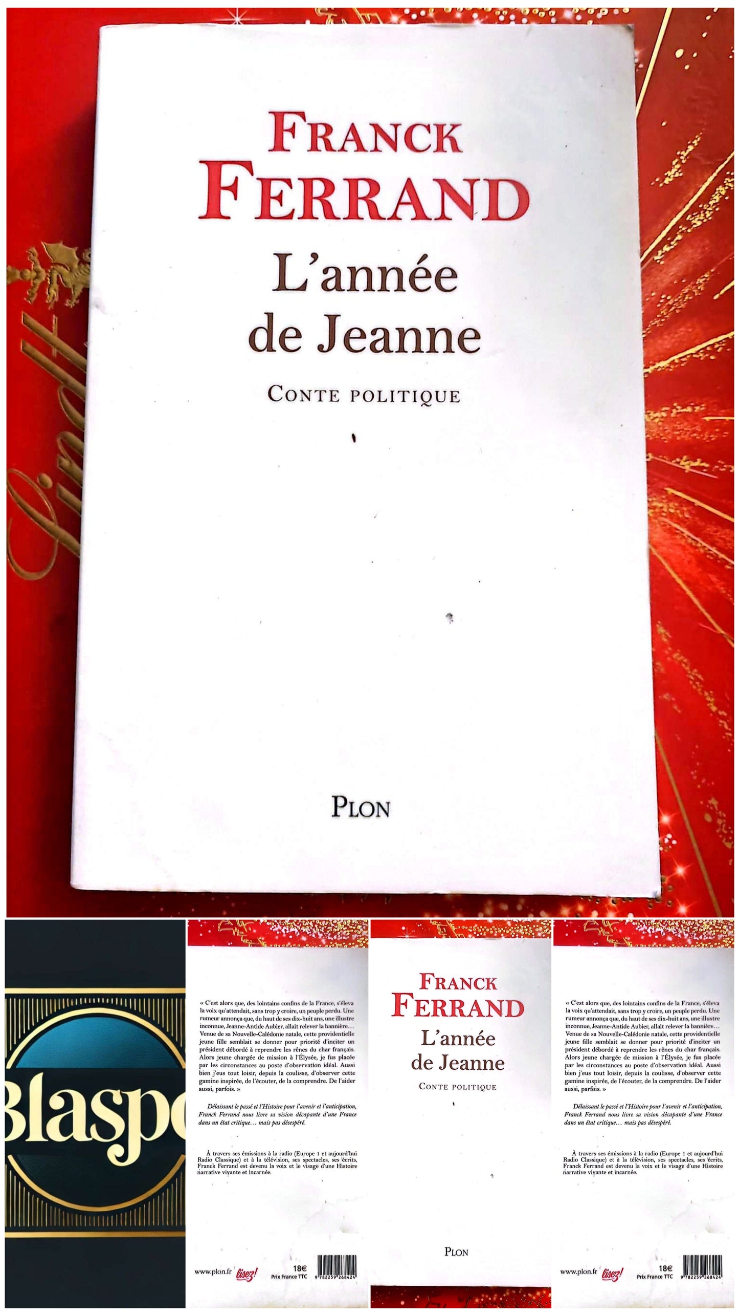L’année de Jeanne – Franck Ferrand – Conte Politique – Livre Broché
