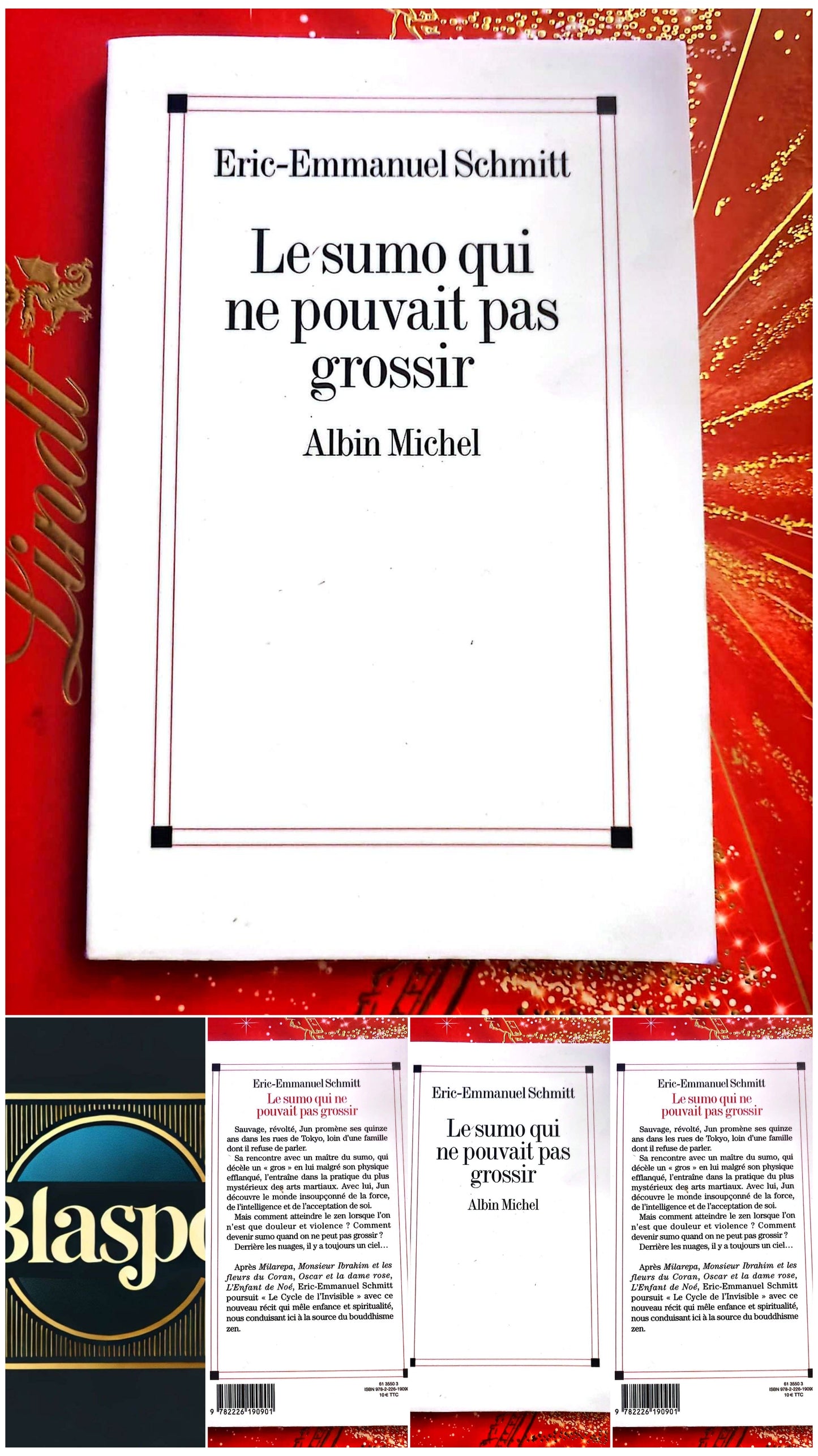 Le sumo qui ne pouvait pas grossir – Éric-Emmanuel Schmitt – Roman – Livre Broché
